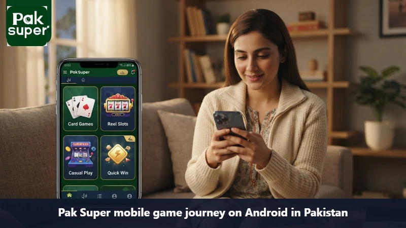 Pak Super mobile game journey on Android in Pakistan